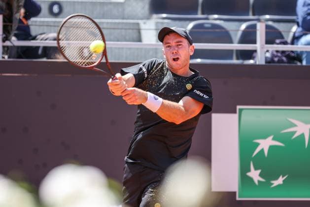 Dominik Koepfer during Internazionali BNL d Italia, International Tennis match in Rome, Italy, May 09 2024  Copyright: xRobertaxCorradin IPAxSportx xipax xx IPA_45893291 IPA_Agency_IPA45893291