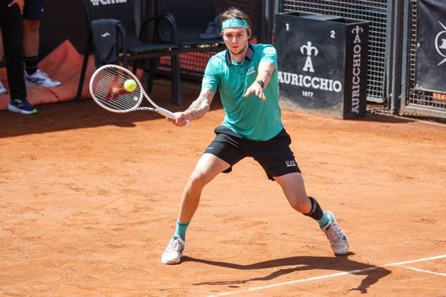 AleksandrBublik during Internazionali BNL d Italia, International Tennis match in Rome, Italy, May 09 2024  Copyright: xRobertaxCorradin IPAxSportx xipax xx IPA_45893269 IPA_Agency_IPA45893269