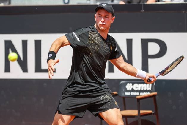 Dominik Koepfer during Internazionali BNL d Italia, International Tennis match in Rome, Italy, May 09 2024  Copyright: xRobertaxCorradin IPAxSportx xipax xx IPA_45893286 IPA_Agency_IPA45893286
