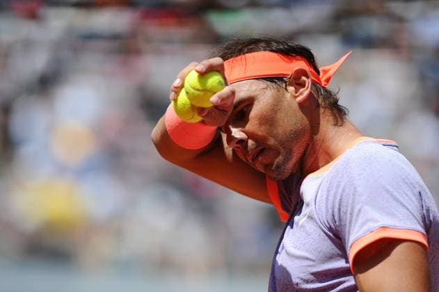 Foto IPP Cavaliere Emiliano. Roma 09 05 2024. Tennis Internazionali d Italia 2024. Nella foto: Rafael Nadal. Italy Photo Press - World Copyright italy ITALY  Copyright: xR4924_italyphotopressx