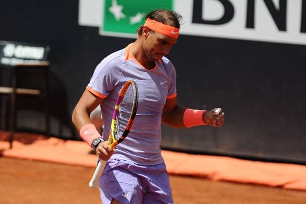 Foto IPP Cavaliere Emiliano. Roma 09 05 2024. Tennis Internazionali d Italia 2024. Nella foto: Rafael Nadal. Italy Photo Press - World Copyright italy ITALY  Copyright: xR4924_italyphotopressx