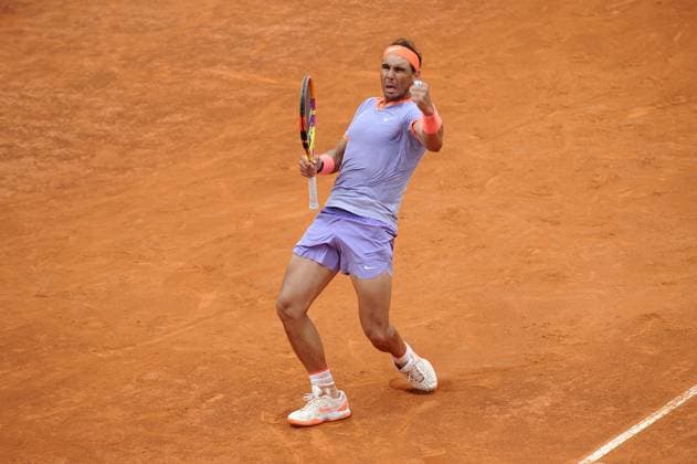 Foto IPP Cavaliere Emiliano. Roma 09 05 2024. Tennis Internazionali d Italia 2024. Nella foto: Rafael Nadal. Italy Photo Press - World Copyright italy ITALY  Copyright: xR4924_italyphotopressx