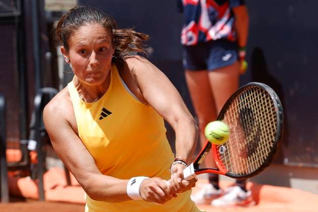 Internazionali BNL D Italia 2024 - Day Four Daria Kasatkina is playing against Tatjana Maria from Germany in the first round match on day four of the Internazionali BNL D Italia at Foro Italico in Rome, Italy, on May 9, 2024. Rome Italy  Copyright: xCiroxDexLucax originalFilename:deluca-internaz240509_npprT.jpg