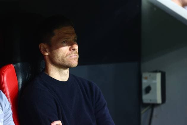 Bayer 04 Leverkusen vs AS Roma, Football, Europa League, Semifinal, Second leg, 09 05 2024 Head coach Xabi Alonso Bayer 04 Leverkusen Leverkusen NRW Germany Copyright: xkolbert-press AntxPalmerx