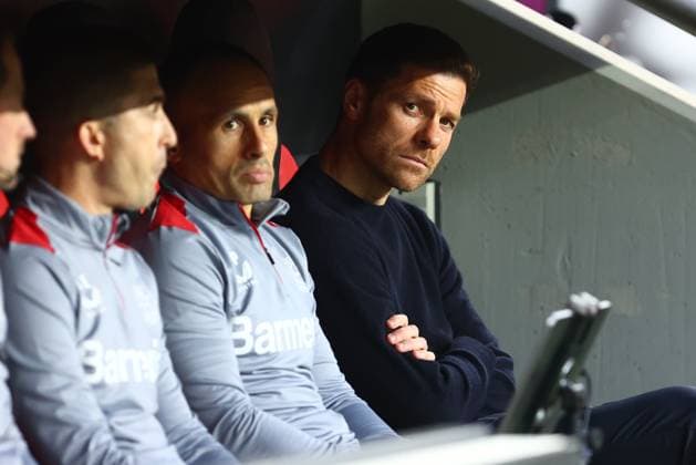 Bayer 04 Leverkusen vs AS Roma, Football, Europa League, Semifinal, Second leg, 09 05 2024 Head coach Xabi Alonso Bayer 04 Leverkusen Leverkusen NRW Germany Copyright: xkolbert-press AntxPalmerx