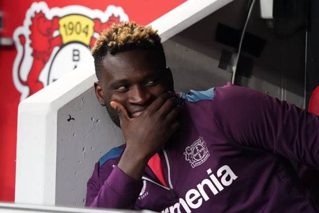 Football, UEFA Europa League 2023 2024, Bayer 04 Leverkusen AS Roma 09 05 2024, Bayarena Leverkusen, victor boniface , Bayer 04 leverkusen, action, single image