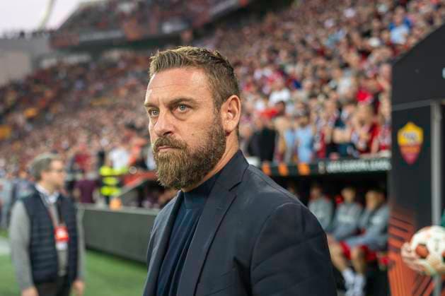 Football UEFA Europa League, season 2023 2024, semi-final, second leg, Bayer 04 Leverkusen AS Rome on 09 05 2024 at the BayArena in Leverkusen Daniele de Rossi AS Rome, Coach Photo Kirchner Media TH Copyright: xKirchner-Media THx