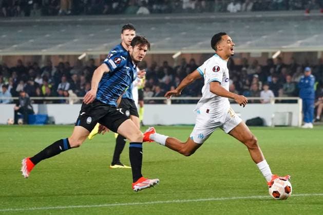 Football, EL, Atalanta Bergamo - Olympique Marseille
