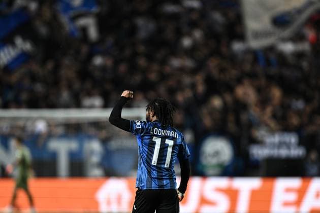 Mg Bergamo 09 05 2024 - Europa League Atalanta-Olympique Marsiglia foto Matteo Gribaudi Image nella foto: esultanza gol Ademola Lookman 