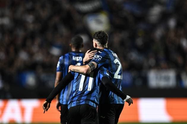 Mg Bergamo 09 05 2024 - Europa League Atalanta-Olympique Marsiglia foto Matteo Gribaudi Image nella foto: esultanza gol Ademola Lookman 