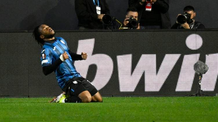 Foto IPP Paolo Bona Bergamo 09 05 2024 semifinale di ritorno UEFA Europa League di Calcio stagione 2023 2024 partita Atalanta-Marsiglia Nella foto Ademola Lookman esulta dopo il gol del 1-0 Italy Photo Press Worldwide Copyright italy Italy ITALY  Copyright: xR4924_italyphotopressx
