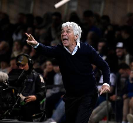 Foto IPP Paolo Bona Bergamo 09 05 2024 semifinale di ritorno UEFA Europa League di Calcio stagione 2023 2024 partita Atalanta-Marsiglia Nella foto Gian Piero Gasperini, allenatore dell™Atalanta Italy Photo Press Worldwide Copyright italy Italy ITALY  Copyright: xR4924_italyphotopressx