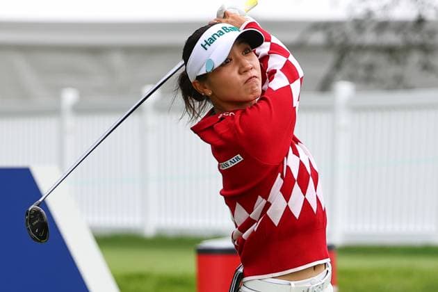 CLIFTON, NJ - MAY 09: Lydia Ko of New Zealand plays her shot from the tenth tee during the first round of the Cognizant Founders Cup at Upper Montclair Country Club on May 09, 2024 in Clifton, New Jersey. (Photo by Rich Graessle Icon Sportswire) GOLF: MAY 09 LPGA, Golf Damen Cognizant Founders Cup EDITORIAL USE ONLY Icon2405094280