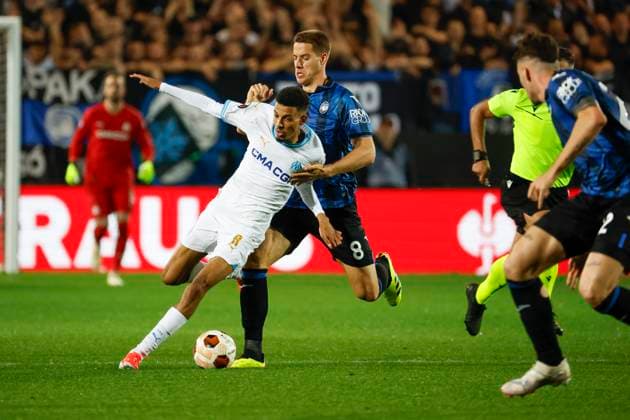 Football UEFA Europa League 1 2 finale retour Atalanta BC Bergame - Olympique de Marseille OM PHOTOPQR LA PROVENCE SPEICH Frederic ; Bergame ; 09 05 2024 ; Football : UEFA Europa League C3 Demi finale Retour Match Atalanta BC - Olympique de Marseille OM au Gewiss Stadium de Bergame (Italie) OUNAHI Bergame Autre Autre France  Copyright: xPHOTOPQR LAxPROVENCE MAXPPPxSPEICHxFredericx 20240509PVL4951 20240509PVL4951