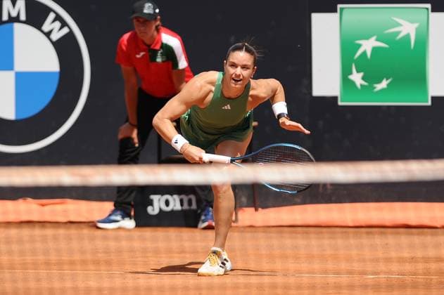 Foto IPP Cavaliere Emiliano. Roma 10 05 2024. Tennis Internazionali d Italia 2024. Nella foto: Maria Sakkari. Italy Photo Press - World Copyright italy ITALY  Copyright: xR4924_italyphotopressx