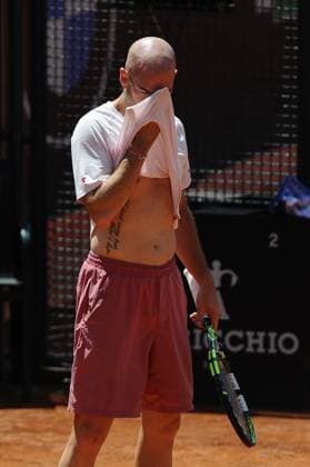 Foto IPP Cavaliere Emiliano. Roma 10 05 2024. Tennis Internazionali d Italia 2024. Nella foto: il francese Adrian Mannarino. Italy Photo Press - World Copyright italy ITALY  Copyright: xR4924_italyphotopressx