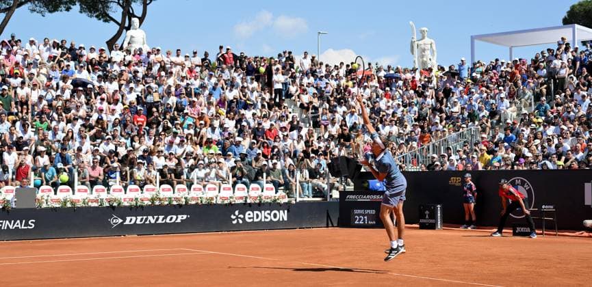 May 10, 2024, Rome: Alexander Zverev of Germany in action during his men s singles second round match against Aleksandar Vukic of Australia at the Italian Open tennis tournament in Rome, Italy, 10 May 2024. ANSA ETTORE FERRARI Italian Open tennis tournament  - ZUMAa110 20240510_zaf_a110_049 Copyright: xEttorexFerrarix