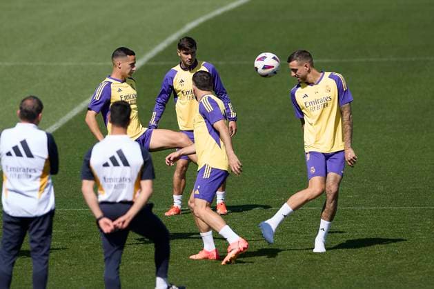 Football, CL, Real Madrid training and press conference