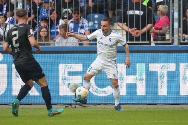 10 05 2024, xgox, Soccer 2 Bundesliga, 1 FC Magdeburg SpVgg Greuther Fuerth emspor, v l Baris Atik Magdeburg, 23 DFL DFB REGULATIONS PROHIBIT ANY USE OF PHOTOGRAPHS as IMAGE SEQUENCES and or QUASI VIDEO Magdeburg