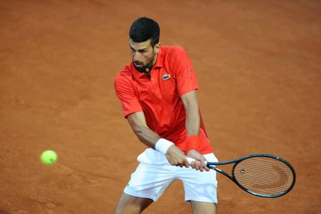 Foto IPP Cavaliere Emiliano. Roma 10 05 2024. Tennis Internazionali d Italia 2024. Nella foto: Novak Djokovic. Italy Photo Press - World Copyright italy ITALY  Copyright: xR4924_italyphotopressx