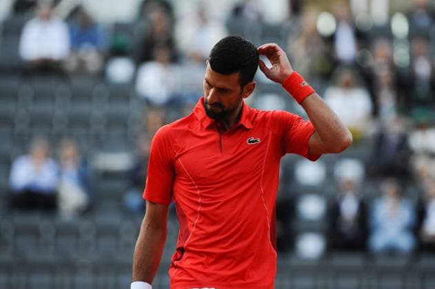 Foto IPP Cavaliere Emiliano. Roma 10 05 2024. Tennis Internazionali d Italia 2024. Nella foto: Novak Djokovic. Italy Photo Press - World Copyright italy ITALY  Copyright: xR4924_italyphotopressx