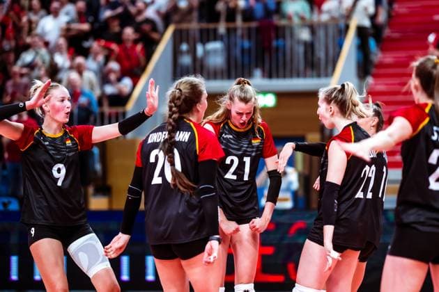 DVV international match Germany Romania, 10 05 2024 DVV international match Germany Romania 10 05 2024 Copyright: xBEAUTIFULxSPORTS NicolxMarschallx