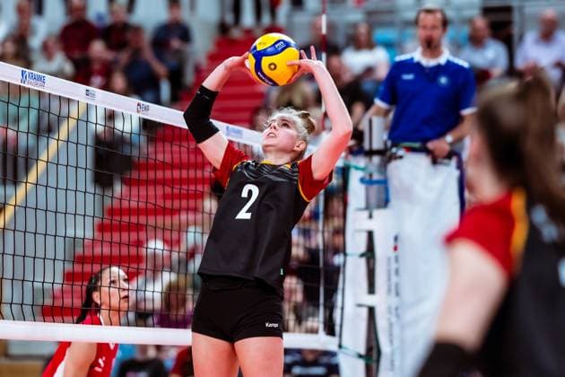 DVV international match Germany Romania, 10 05 2024 DVV international match Germany Romania 10 05 2024 Copyright: xBEAUTIFULxSPORTS NicolxMarschallx