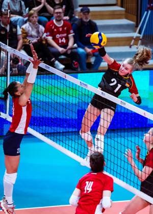 DVV international match Germany Romania, 10 05 2024 DVV international match Germany Romania 10 05 2024 Copyright: xBEAUTIFULxSPORTS NicolxMarschallx