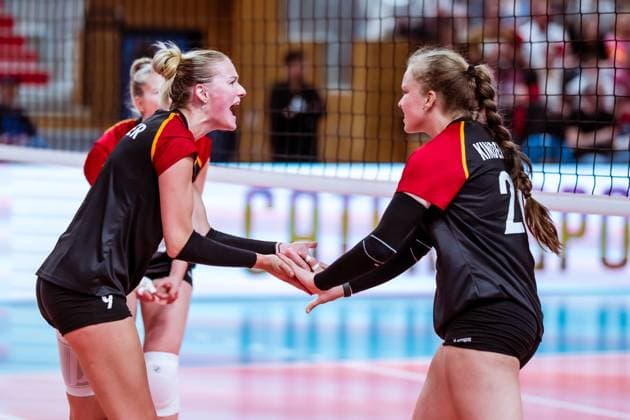 DVV international match Germany Romania, 10 05 2024 DVV international match Germany Romania 10 05 2024 Copyright: xBEAUTIFULxSPORTS NicolxMarschallx