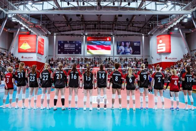 DVV international match Germany Romania, 10 05 2024 DVV international match Germany Romania 10 05 2024 Copyright: xBEAUTIFULxSPORTS NicolxMarschallx