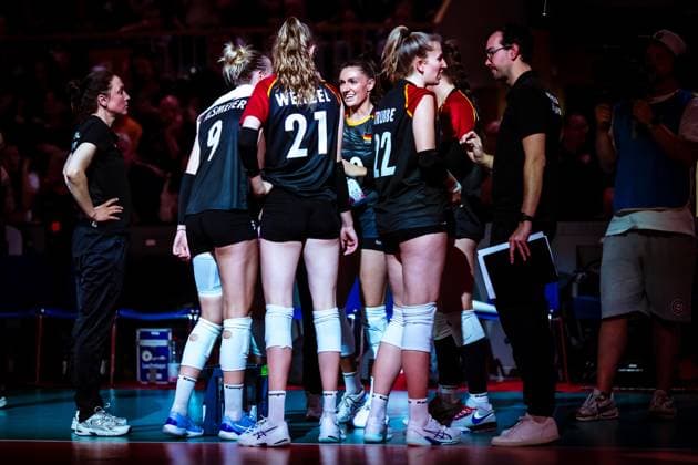 DVV international match Germany Romania, 10 05 2024 DVV international match Germany Romania 10 05 2024 Copyright: xBEAUTIFULxSPORTS NicolxMarschallx
