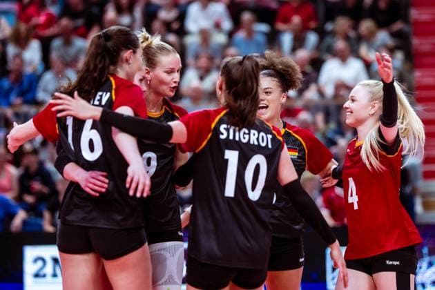 DVV international match Germany Romania, 10 05 2024 DVV international match Germany Romania 10 05 2024 Copyright: xBEAUTIFULxSPORTS NicolxMarschallx