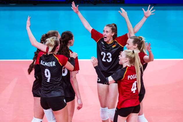 DVV international match Germany Romania, 10 05 2024 DVV international match Germany Romania 10 05 2024 Copyright: xBEAUTIFULxSPORTS NicolxMarschallx