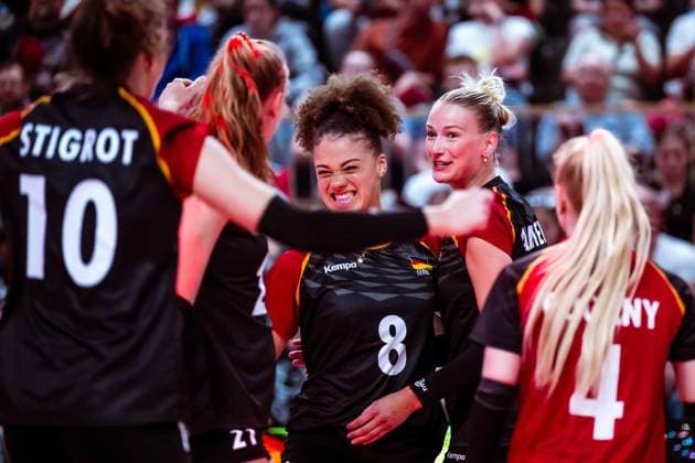 DVV international match Germany Romania, 10 05 2024 DVV international match Germany Romania 10 05 2024 Copyright: xBEAUTIFULxSPORTS NicolxMarschallx