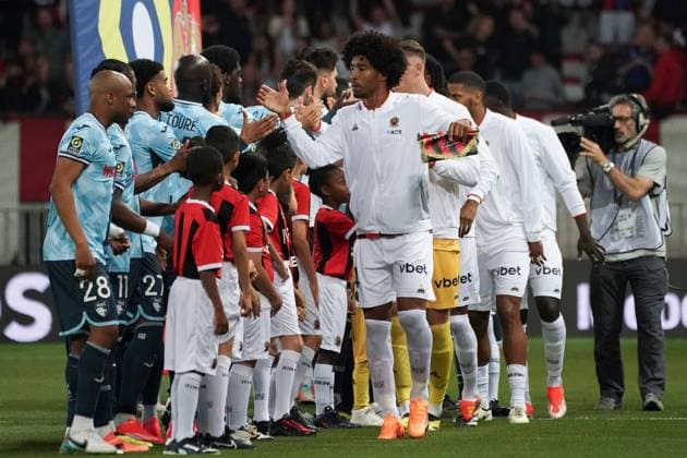 Dante (OGC Nice) FOOTBALL : OGC Nice vs Le Havre - Ligue 1 Uber Eats - Nice - 10 05 2024 NorbertScanella Panoramic 