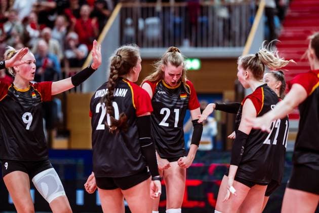 DVV international match Germany Romania, 10 05 2024 DVV international match Germany Romania 10 05 2024 Copyright: xBEAUTIFULxSPORTS NicolxMarschallx