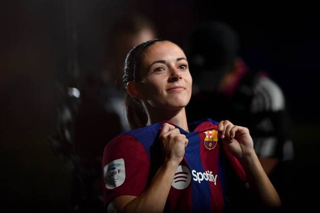LA LIGA F FC Barcelona, Barca v ATHLETICO DE BILBAO JOHAN CRUYFF STADIUM,BARCELONA. May 10,2024 FC BARCELONA vs ATLETICO DE BILBAO. May 10,2024 Aitana Bonmati (14) of FC Barcelona at the celebration party for having won the league at the end of the match between FC Barcelona and Athletico de Bilbao corresponding to day twenty-seven of the La Liga F at the Johan Cruyff Stadium in Barcelona, Spain, on May 10, 2024. Barcelona ESP Copyright: xS.xRosx