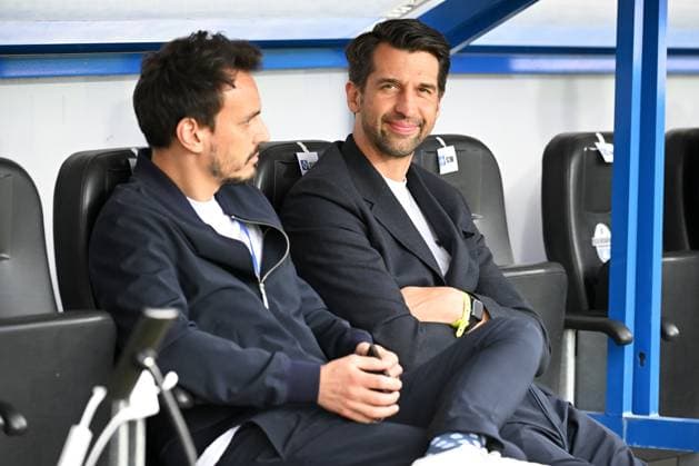Paderborn, Home Deluxe Arena, 10 05 24, GER, Herren, 2 Bundesliga, Saison 2023 2024, SC Paderborn 07 Hamburger SV Bild Sportvorstand Jonas BOLDT Hamburg Only for editorial use DFL regulations prohibit any use of photographs as image sequences and or quasi video NRW Germany