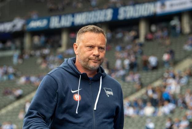 Soccer, Men, Season 2023 2024, 2 Bundesliga 33 Matchday , Hertha BSC 1 FC Kaiserslautern, Coach Pal Dardai Hertha BSC , 11 05 2024, Copyright: xSebastianxRäppold MatthiasxKochx