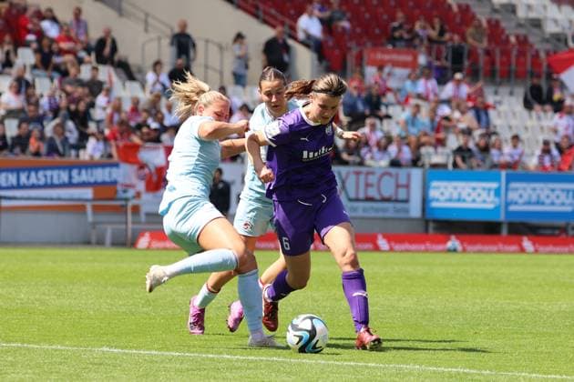 GER, SGS Essen vs 1 FC Koeln, Football, Google Pixel Frauen Bundesliga, 21 Spieltag, Spielzeit 2023 2024, 11 05 2024 Katharina Piljic SGS Essen, 6 DFL REGULATIONS PROHIBIT ANY USE OF PHOTOGRAPHS AS IMAGE SEQUENCES AND OR QUASI VIDEO GER, SGS Essen vs 1 FC Koeln, Football, Google Pixel Frauen Bundesliga, 21 Spieltag, Spielzeit 2023 2024, 11 05 2024 Essen Copyright: xEibner-Pressefoto xFrankxZeisingx EP_FZG