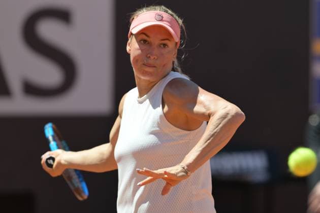 Yulia Putintseva (KAZ)Iga Swiatek (POL) during her match against Iga Swiatek (POL) at the Italian Open tennis tournament in Rome, Thursday, May 11, 2024.(Alfredo Falcone LaPresse)  Copyright: xAlfredoxFalcone LaPressex