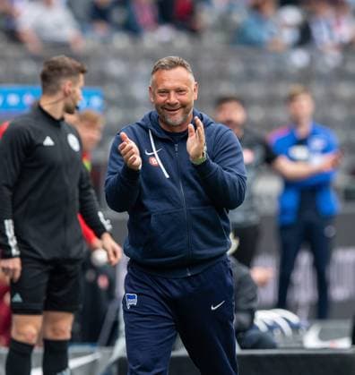 Soccer, Men, Season 2023 2024, 2 Bundesliga 33 Matchday , Hertha BSC 1 FC Kaiserslautern, Coach Pal Dardai Hertha BSC , 11 05 2024, Copyright: xSebastianxRäppold MatthiasxKochx