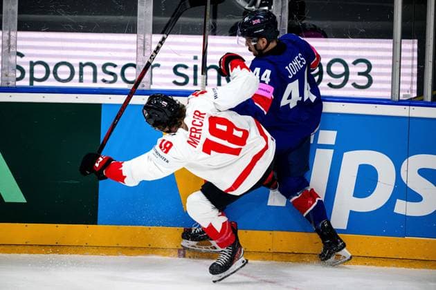 PRAGUE, CZECH REPUBLIC - 11 MAY, 2024: the Ice hockey, Eishockey game of IIHF 2024 World Championship, WM, Weltmeisterschaft Canada vs. Great Britain at O2 Arena  Copyright: xVITALIIxKLIUIEVx