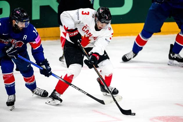 PRAGUE, CZECH REPUBLIC - 11 MAY, 2024: the Ice hockey, Eishockey game of IIHF 2024 World Championship, WM, Weltmeisterschaft Canada vs. Great Britain at O2 Arena  Copyright: xVITALIIxKLIUIEVx