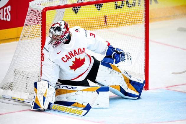 PRAGUE, CZECH REPUBLIC - 11 MAY, 2024: the Ice hockey, Eishockey game of IIHF 2024 World Championship, WM, Weltmeisterschaft Canada vs. Great Britain at O2 Arena  Copyright: xVITALIIxKLIUIEVx