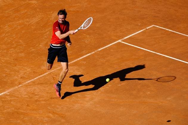 Foto IPP Cavaliere Emiliano. Roma 11 05 2024. Tennis Internazionali d Italia 2024. Nella foto: Daniil Medvedev. Italy Photo Press - World Copyright italy ITALY  Copyright: xR4924_italyphotopressx
