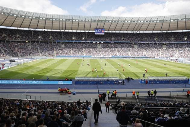 Germany, Berlin, Olympiastadion, Football, Men, Season 2023 2024, 2 Bundesliga, Matchday 33, Hertha BSC 1 FC Kaiserslautern