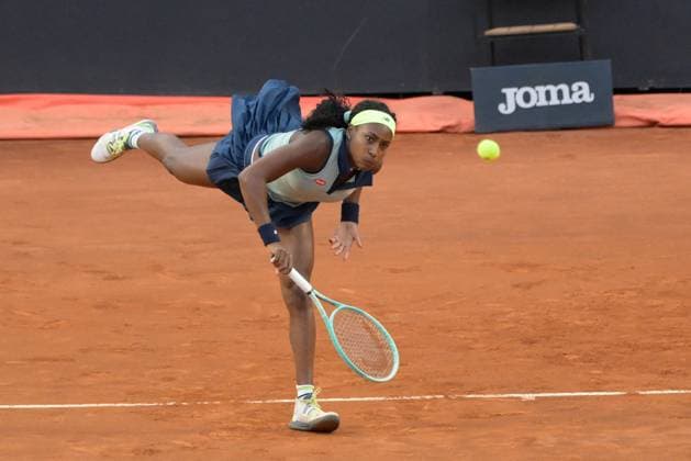 International Tennis match - Internazionali BNL d Italia Coco Gauff (USA) during the second round against Jaqueline Cristian (ROU) of the WTA, Tennis Damen Master 1000 Internazionali BNL D Italia tournament at Foro Italico on May 11, 2024 Fabrizio Corradetti LiveMedia Rome Italy  Copyright: xIPAxSport ABACAx