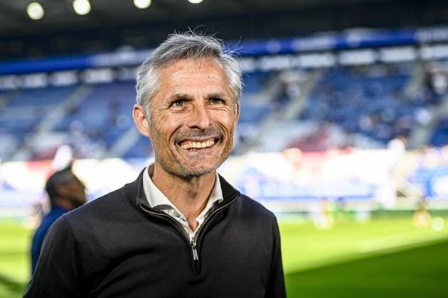 HEERENVEEN, 12-05-2024, Abe Lenstra Stadium, Dutch Eredivisie Football, season 2023 2024, Match between sc Heerenveen and Vitesse. SC Heerenveen coach Kees van Wonderen Heerenveen - Vitesse  x25214105x Copyright: