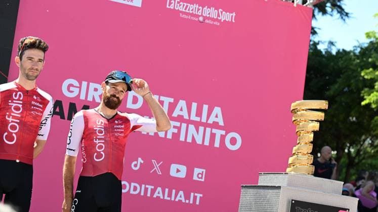 12-05-2024 Giro D italia; Tappa 09 Avezzano - Napoli; 2024, Cofidis; Geschke, Simon; Avezzano; 